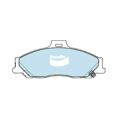 Set of 4 Bendix HD Front Disc Brake Pads for Ford Ranger PJ (2006–2009)