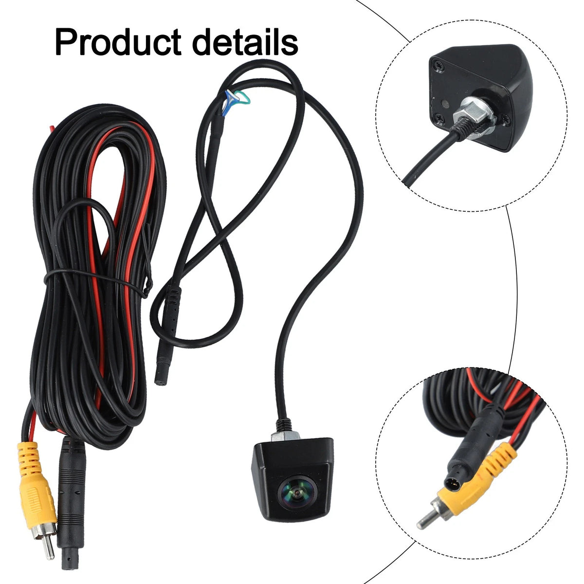 Waterproof Rear View Camera AHD 170 Degree Wide Angle for Enhanced Safety