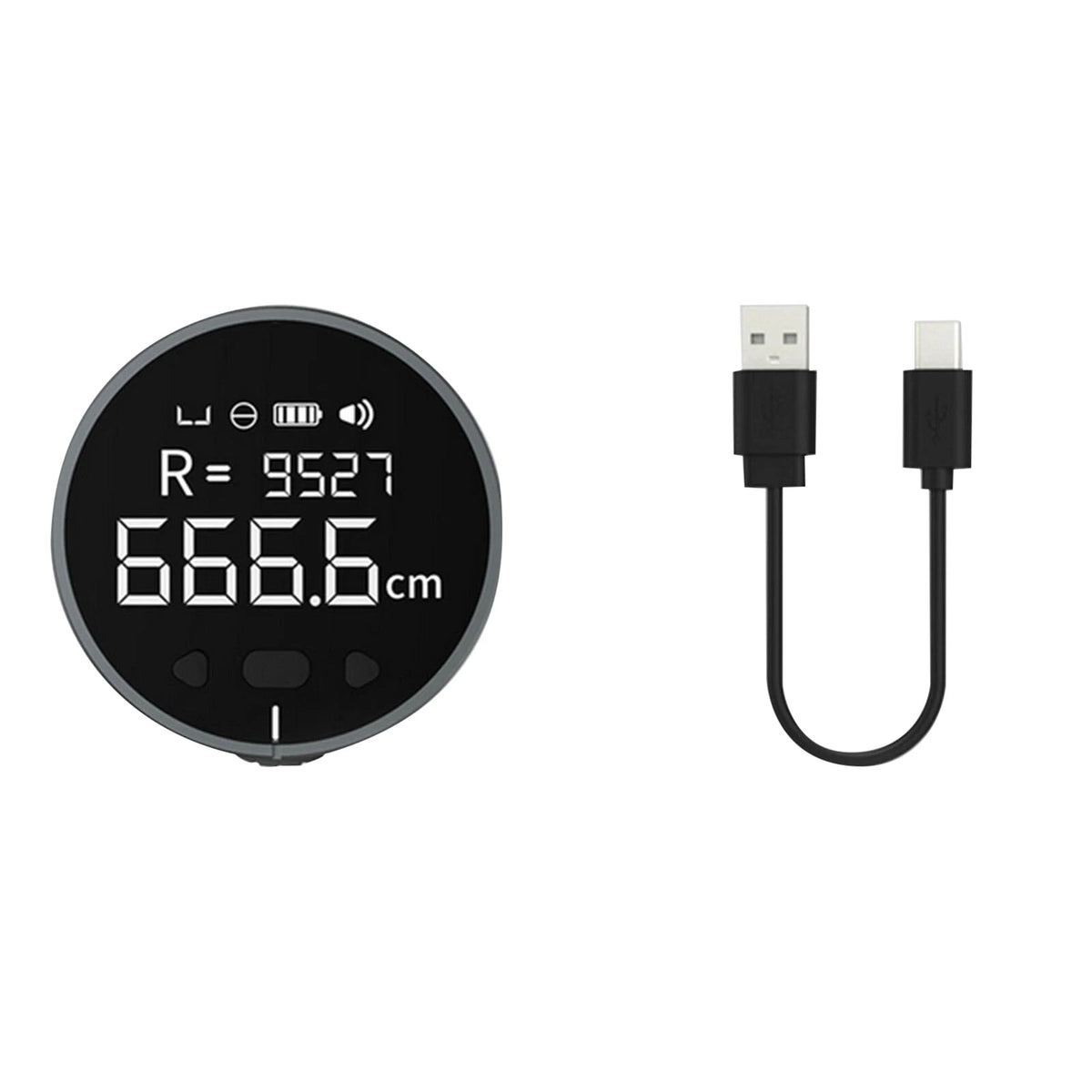 Digital Tape Measure with LCD Display and Type-C Rechargeable Battery