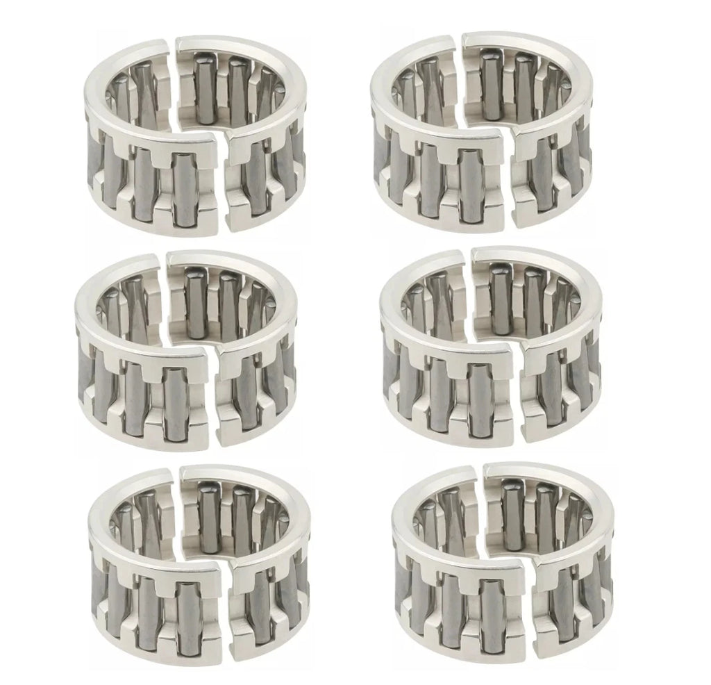 Set of 6 Lower Rod Split Bearings for Yamaha Outboards 48/55/75/85/90 hp (N/A)