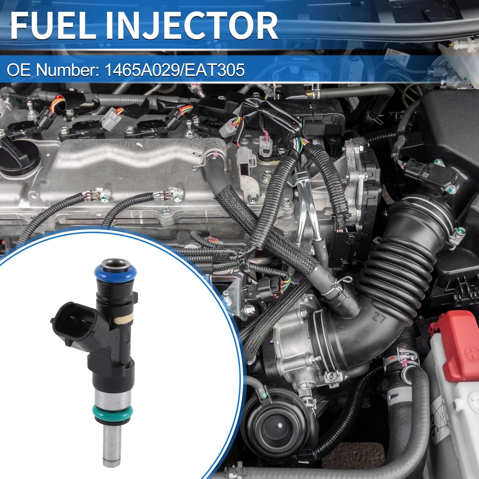 Fuel Injector Replacement for Mitsubishi Outlander Sport 2.0 (2011–2013)