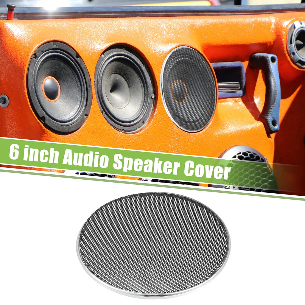 Car Speaker Grill Cover Mesh for Universal Fit (6")