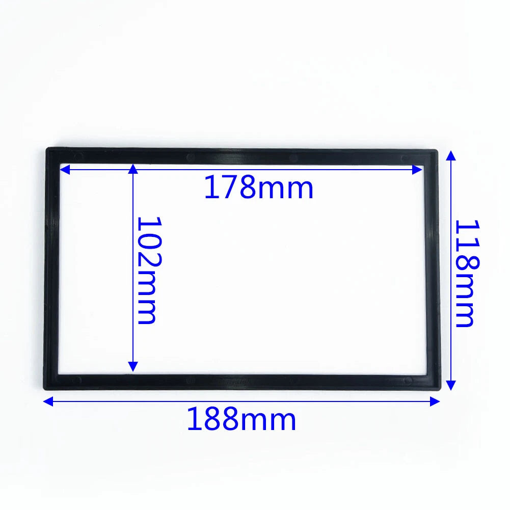 2Din Radio Stereo Dashboard Panel Trim Cover for