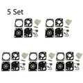 Set of 5 Carburetor Kits for Zama RB-115 (C1U-W18, C1U-W18A, C1U-W24)