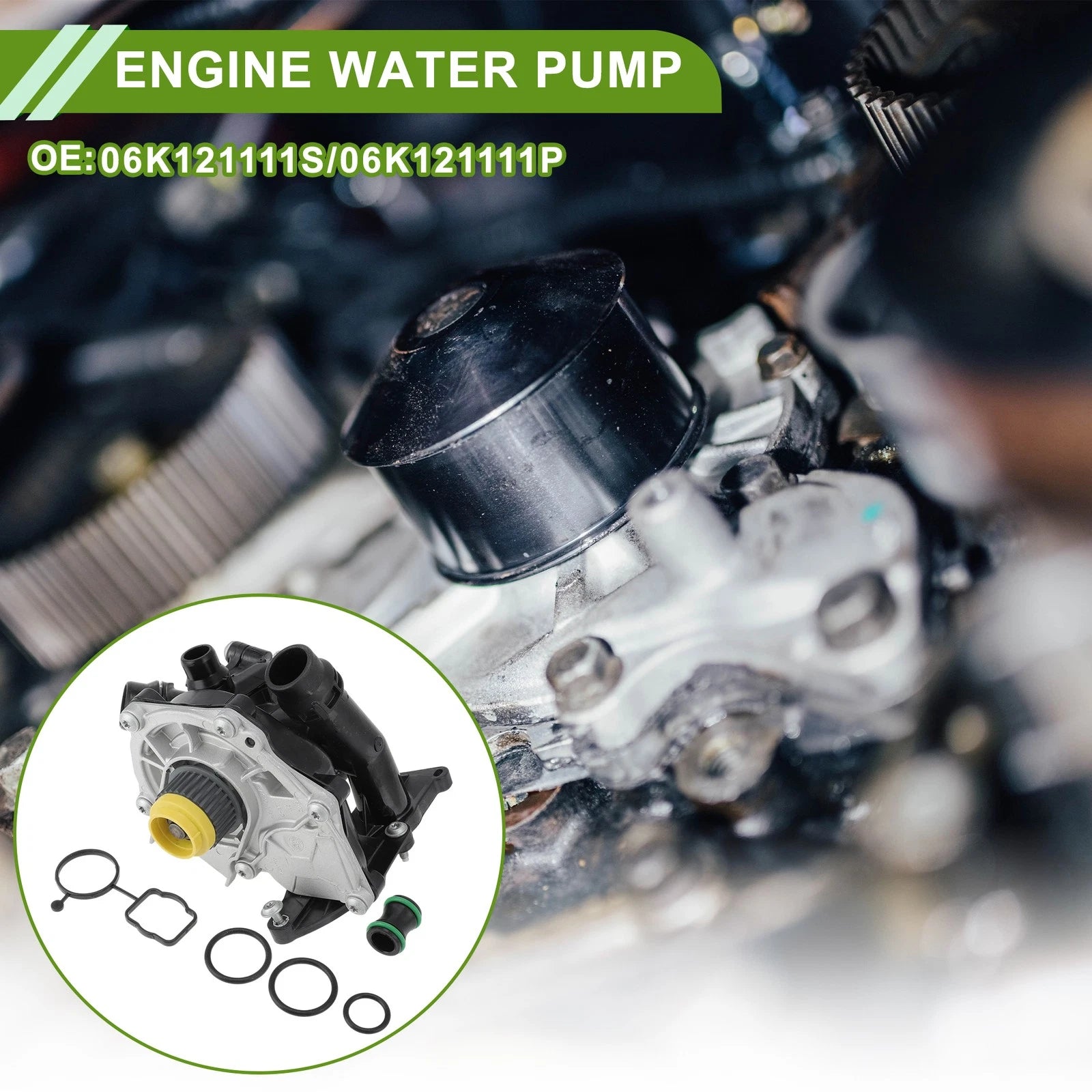 Engine Water Pump Replacement for Volkswagen Passat (2014–2017) Cooling Pump