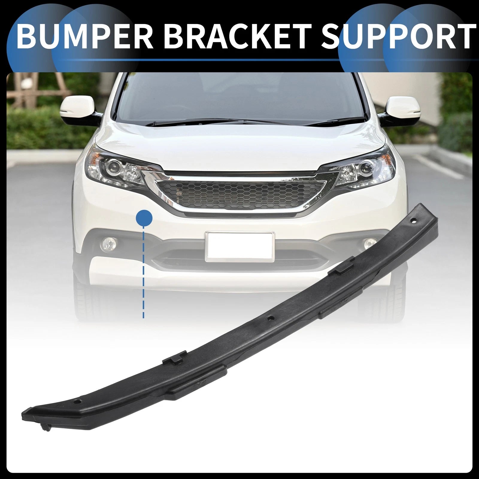 Right Front Bumper Retainer Bracket for Hyundai Elantra (2011–2016)