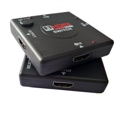 3-Port HDMI Switcher 1080p 10.2G Data Transfer Speed