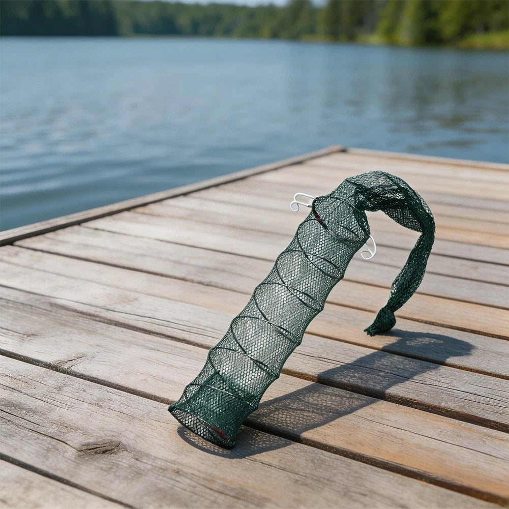 Spring Shrimp Cage Fishing Net for Crab Lobster Catching (100cm)