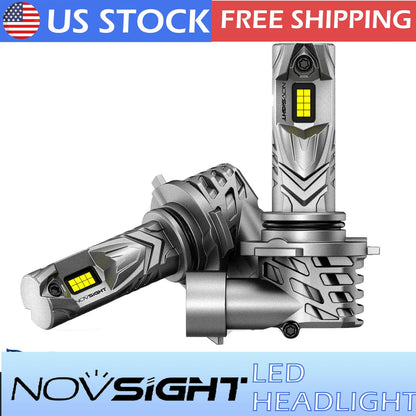 2X HB3 9005 LED Headlight Bulbs for