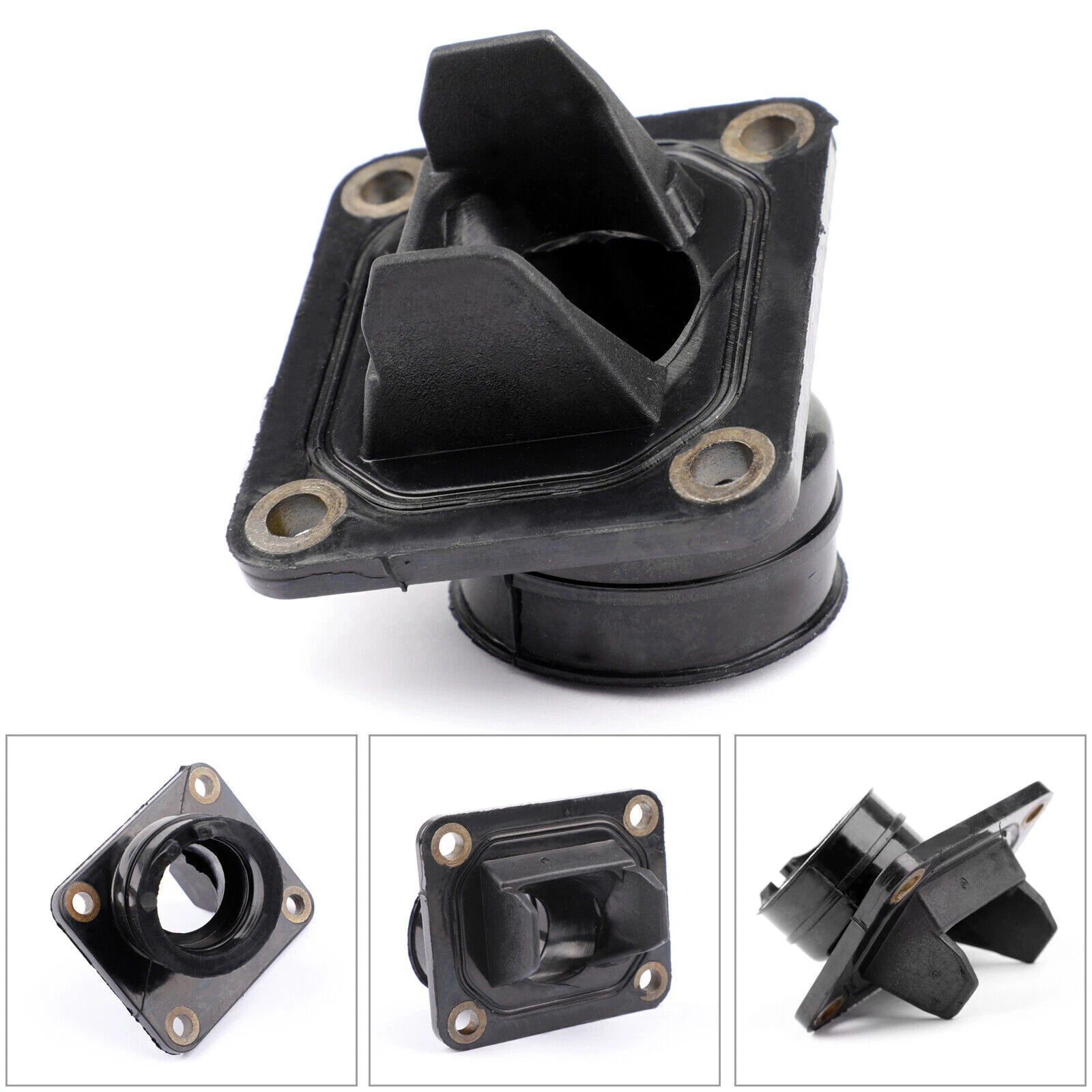 Set of 4 Carburetor Intake Manifold Boots for Yamaha YZ80 (1993–2001), YZ85 (2002–2018), YZ125 (T9)