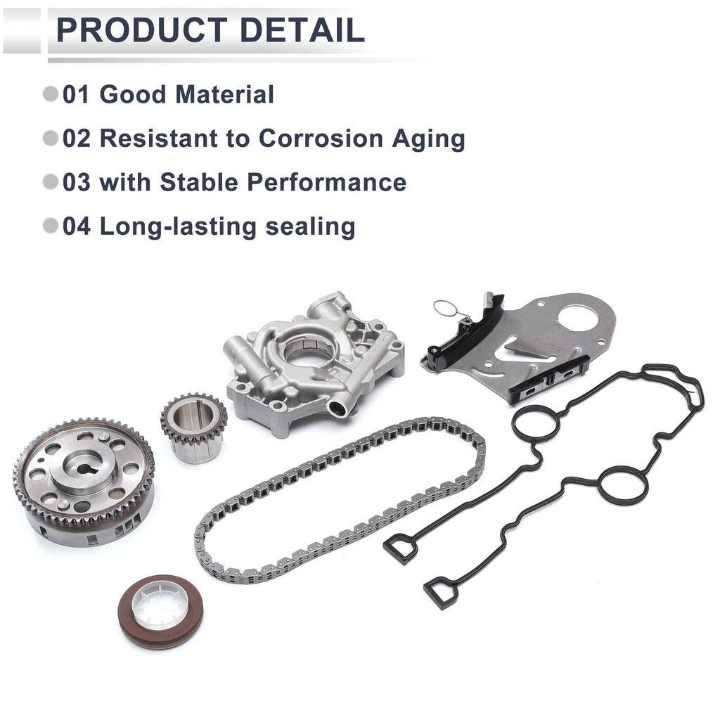 Timing Chain Kit for Chrysler 5.7L V8 Hemi MDS Engine (1 Set)