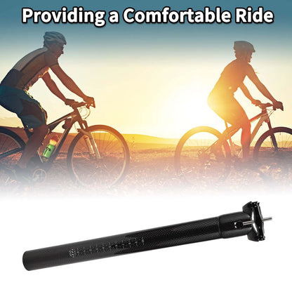 Bike Suspension Seatpost 31.6x350mm Replacement for Carbon Fiber Saddle Post