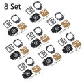 Set of 8 Carburetor Diaphragm Repair Kit for Tillotson RK-1HE Stihl 038