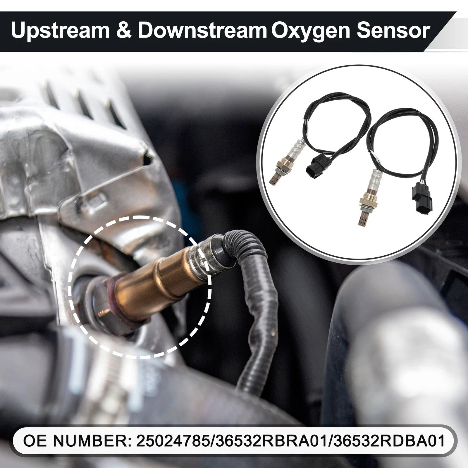 Downstream Oxygen Sensor for Honda Accord V6 3.5L (2008–2012)