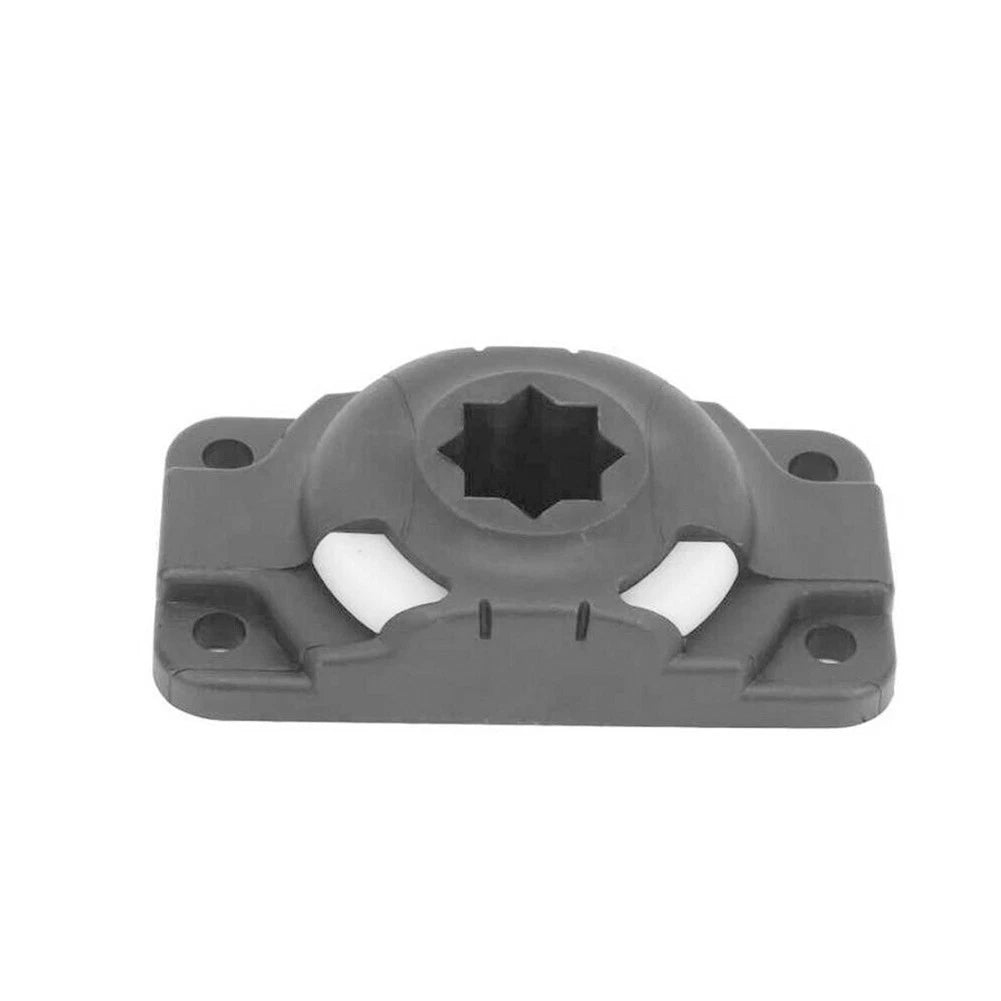 Rod Holder for Boat Canoe (Inflatable) - Black ABS with Screws