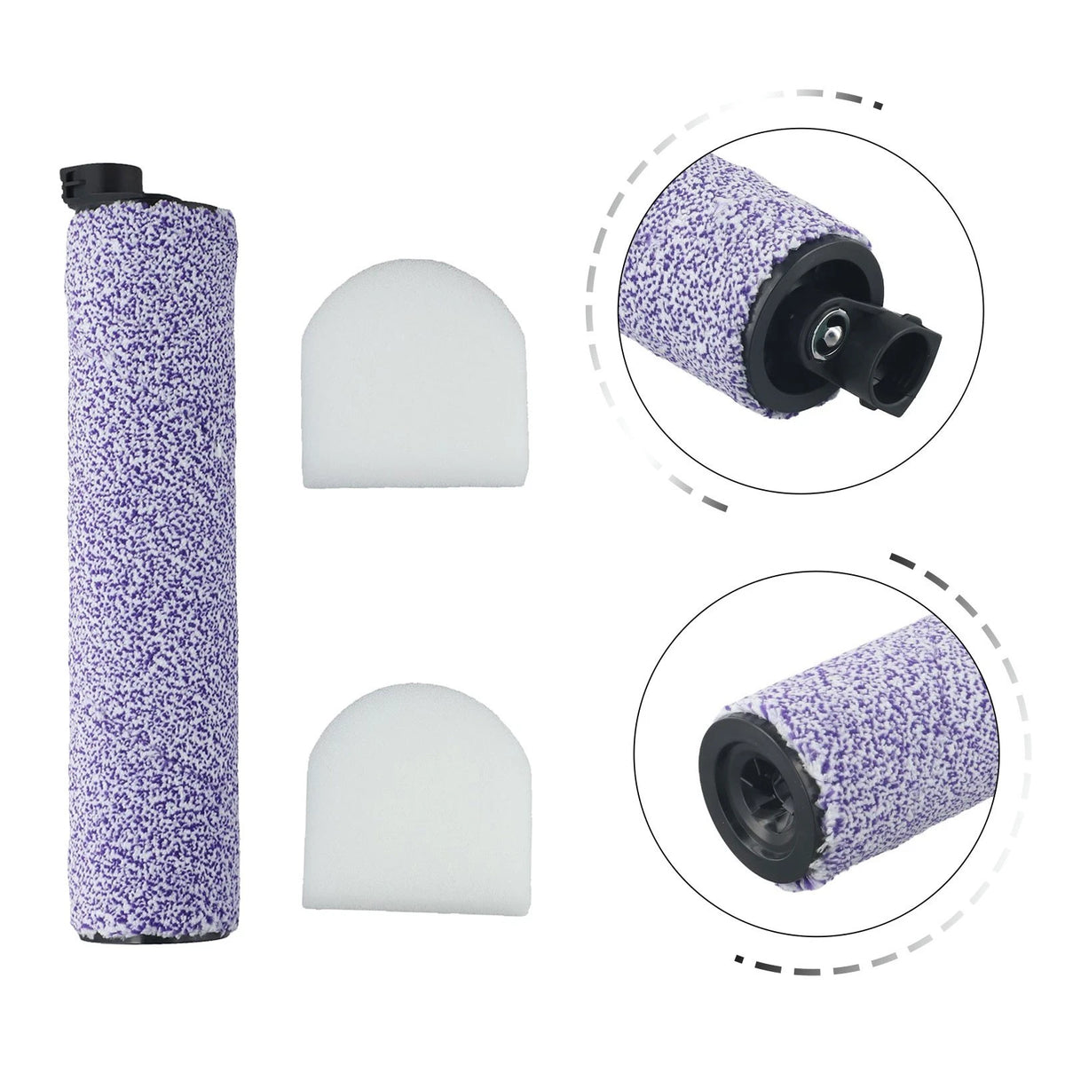 Replacement Brush Roller for Shark HydroVac AW201 (2020–2023)