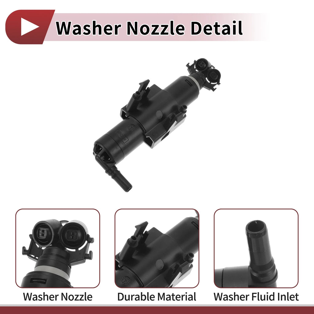 Front Passenger Side Headlight Washer Nozzle for Ford Kuga (2017–2019) No.GV4113L014A E