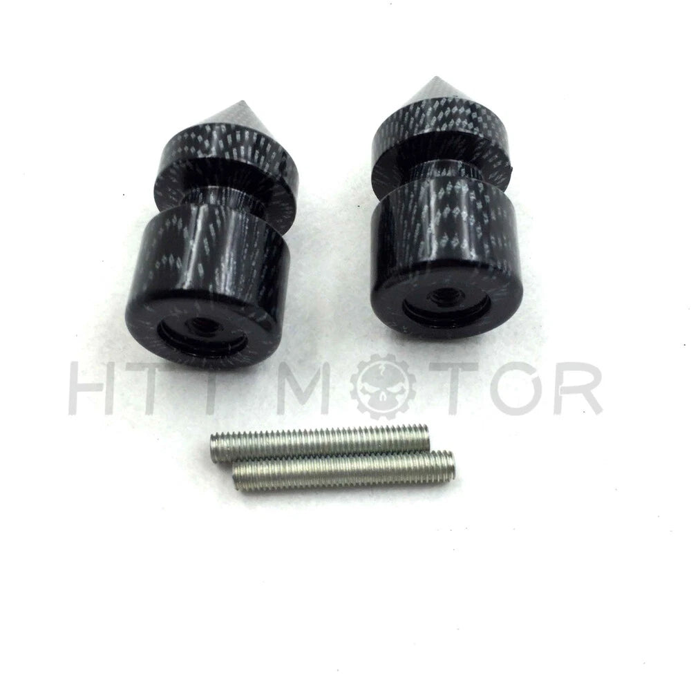 Carbon Spike Swingarm Spools 6mm Thread for Yamaha VMAX / YZF-R6 (1998–2013)