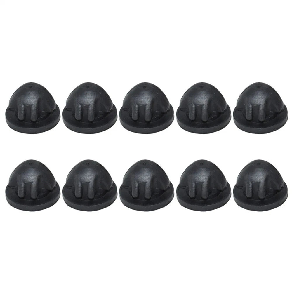 10Pcs Engine Cover Trim Rubber Mount Grommet Bush Bump Stop For BMW 11127614138