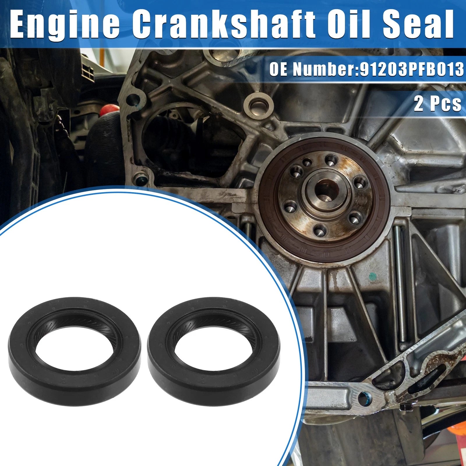 Engine Camshaft Seals Replacement 2 Pcs for Honda CR-V (1997–2001)