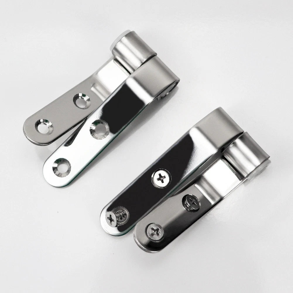 Toilet Seat Hinge Set for Quiet Stable Fit