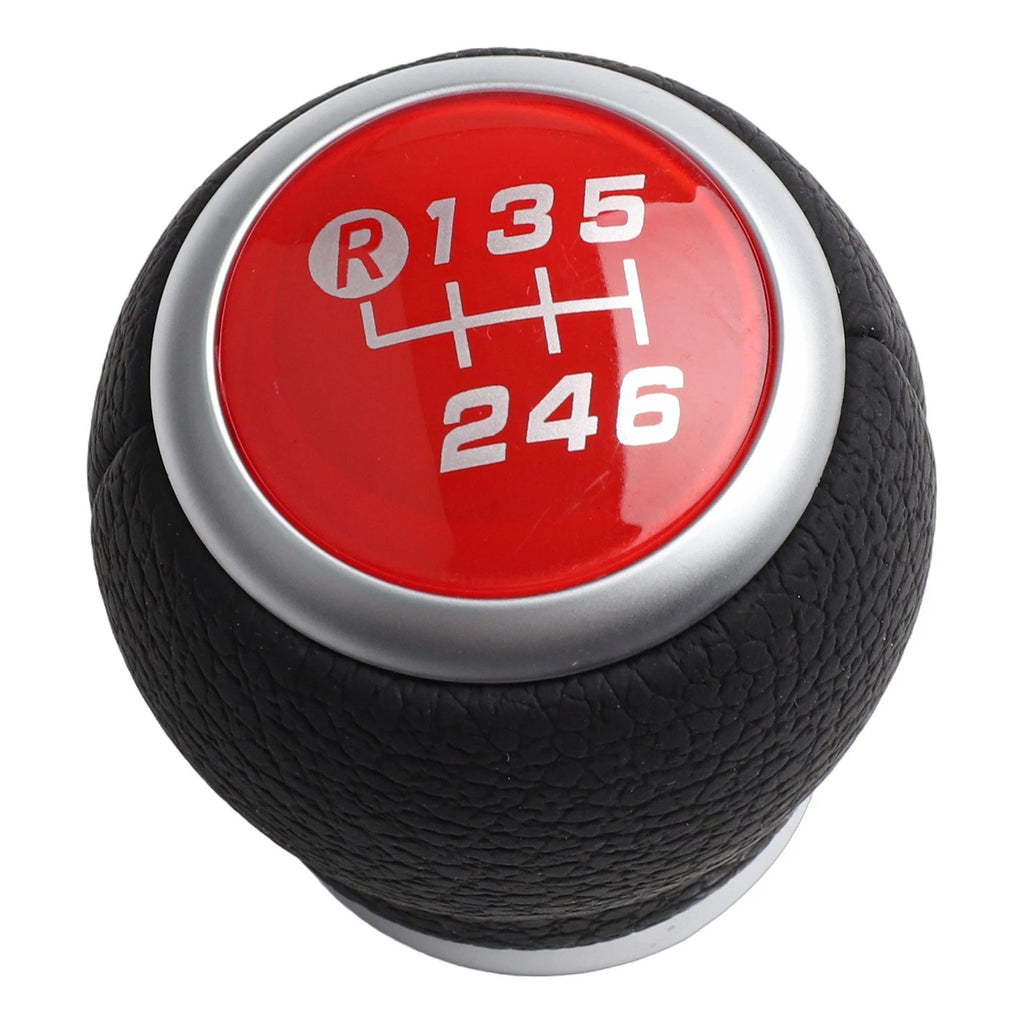 Manual Gear Shift Knob Red Direct Replacement for Subaru BRZ (2013–2021)