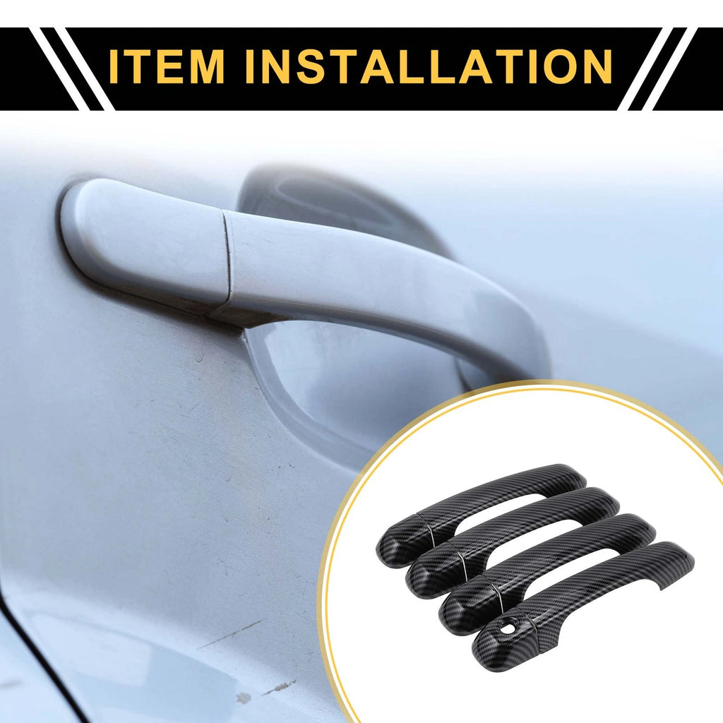 4 Pcs Exterior Door Handle Covers Replacement for Toyota 4Runner (2010–2019)