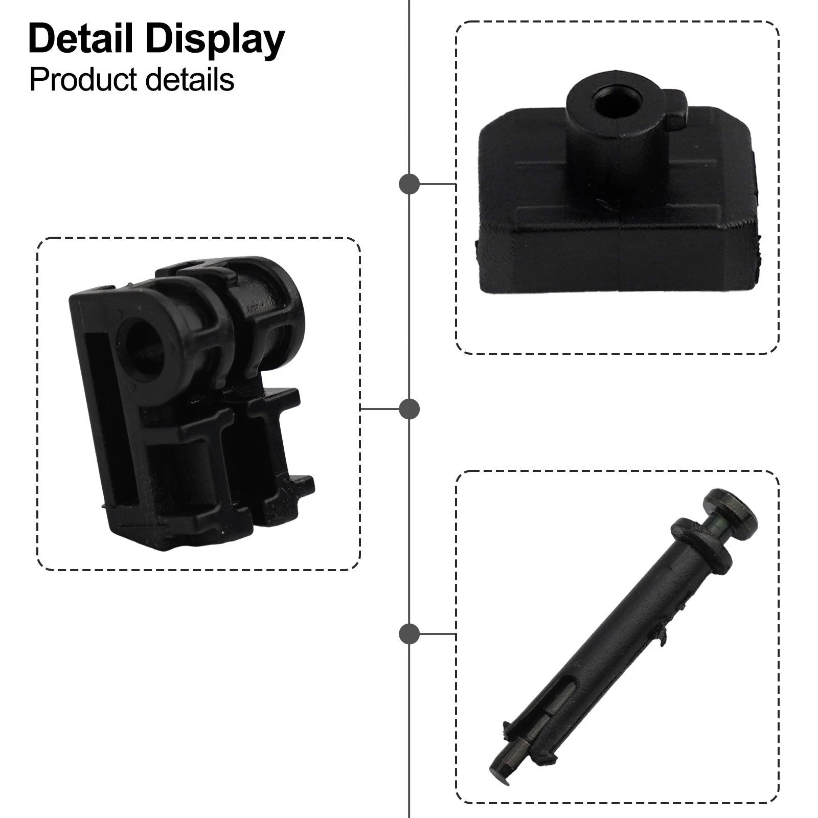 Central Control Display Screen Repair Kit for Audi A6 C7 (2012–2018)