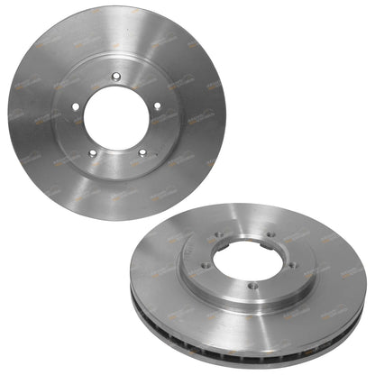 2 Front Disc Brake Rotors for Hiace LH103 LH113 LH125 (1989–2000) 285mm