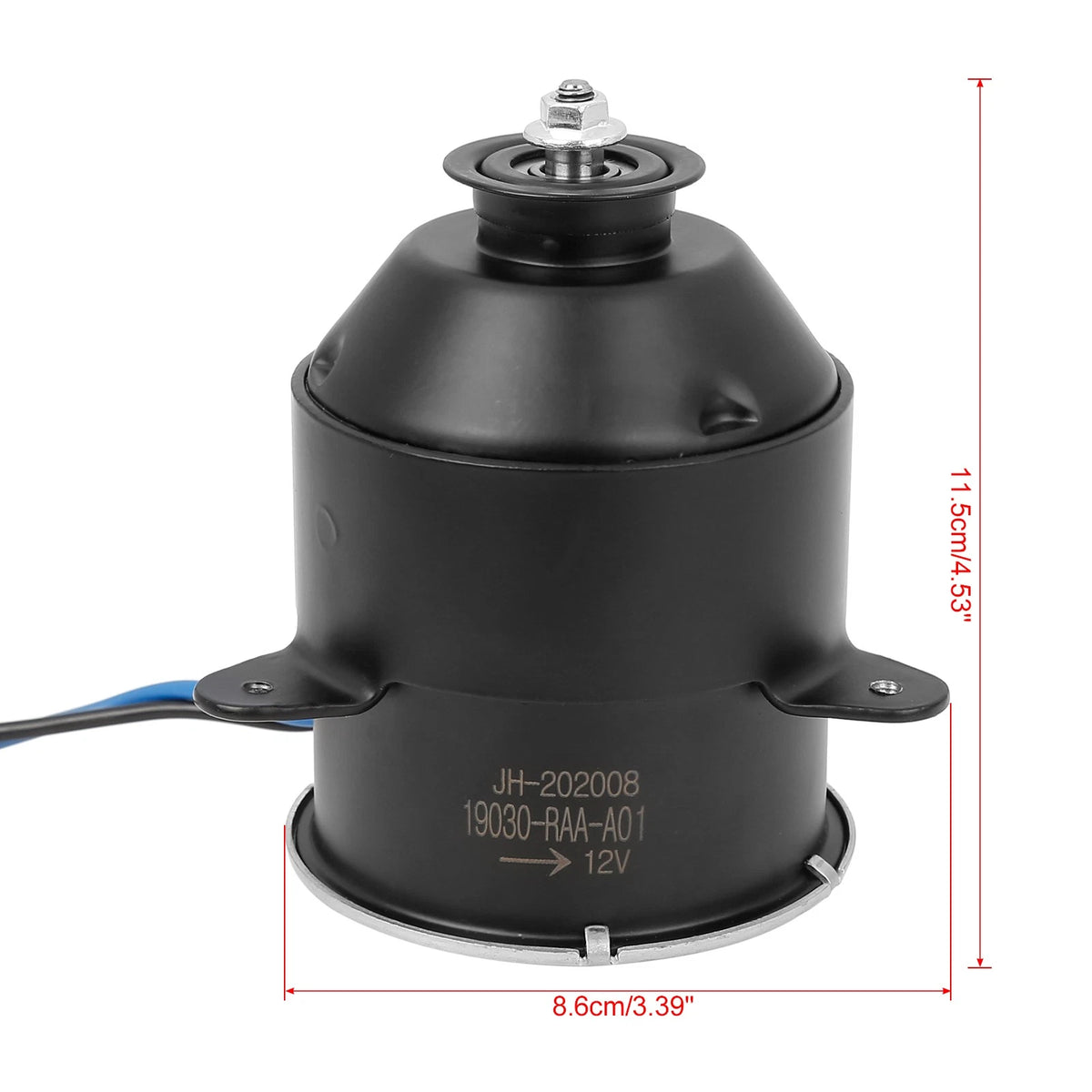 Replacement Radiator Cooling Fan Motor for Honda Accord (2003–2007) 19030-RAA-A01