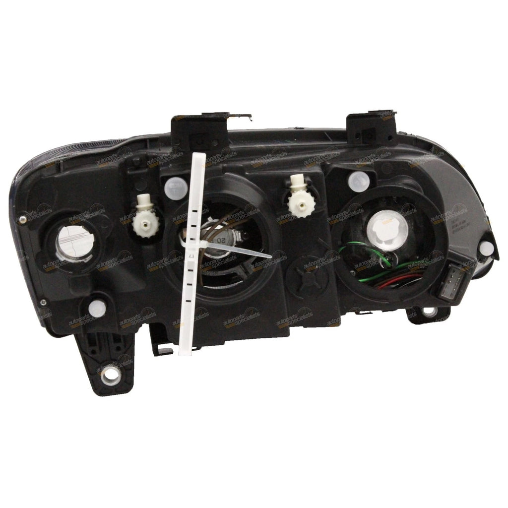LH Black Projector Headlight for Holden Commodore VE Series 2 (2010–2013)