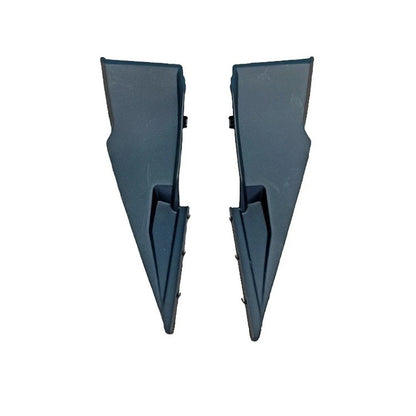 Set of 2 Black Windshield Wiper Cowl Covers for Nissan Sentra