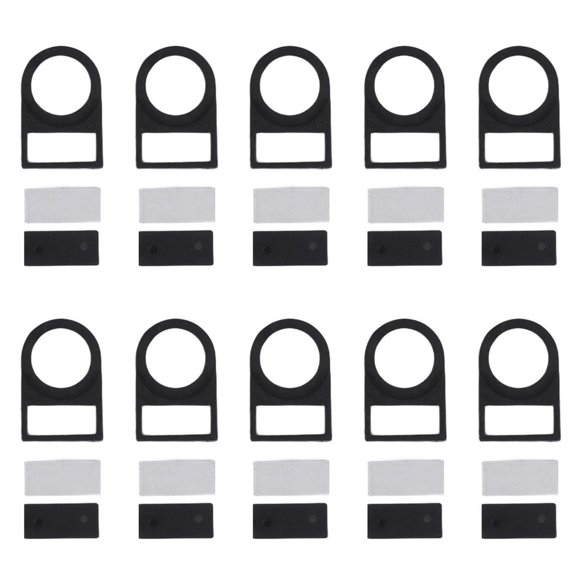 10X 22mm Push Button Switch Panel Labels for Streamline Your Switches
