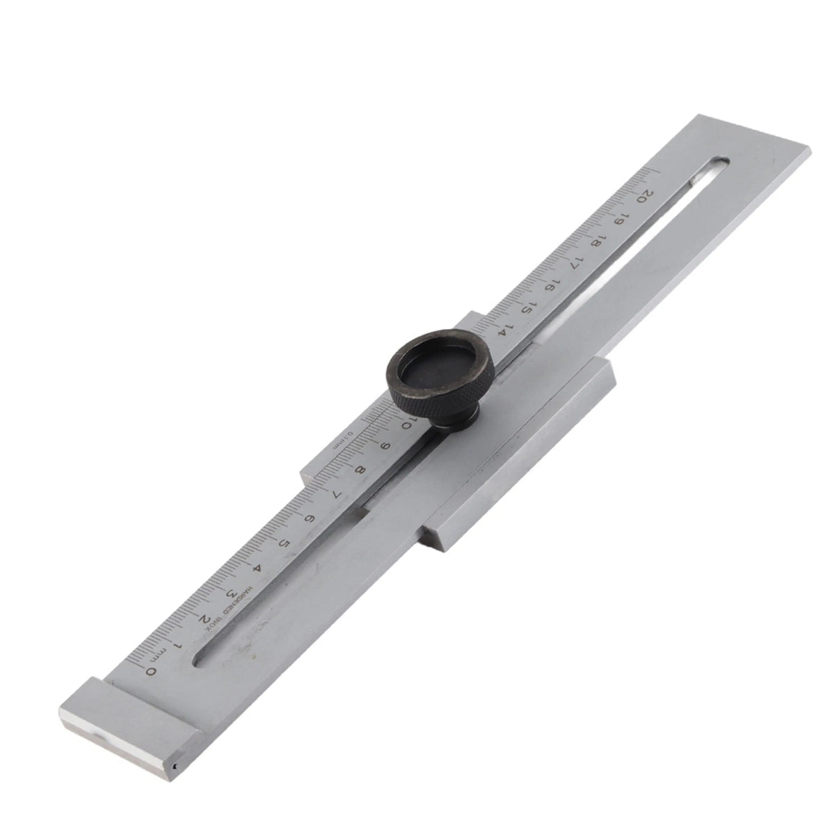 Metal Square Ruler 200mm for Precise Woodworking Use