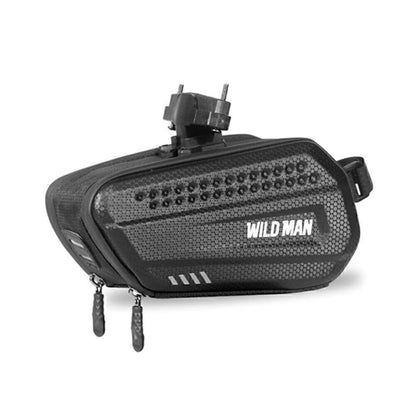 Saddle Bag for MTB Bicycle (Hard Shell, Waterproof)