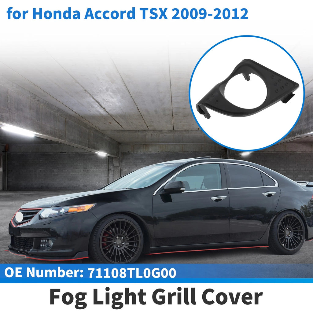 Front Left Fog Light Grill Replacement for Honda Accord Acura TSX (2009–2012)