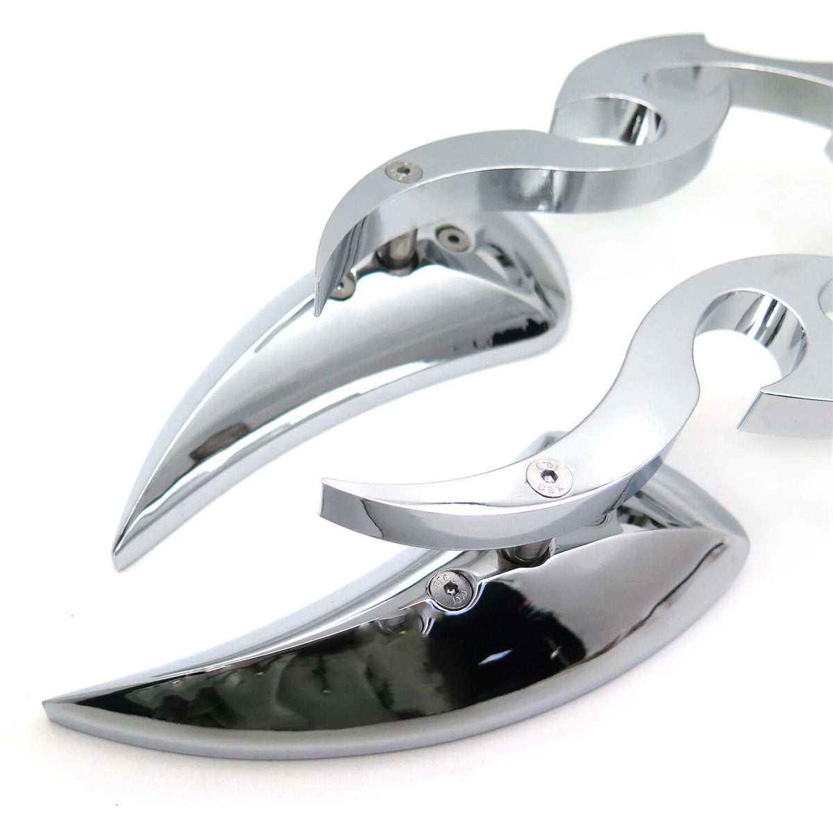 Chrome Running Blade Mirror for Suzuki GSX-R600 750 1000 1100 Hayabusa