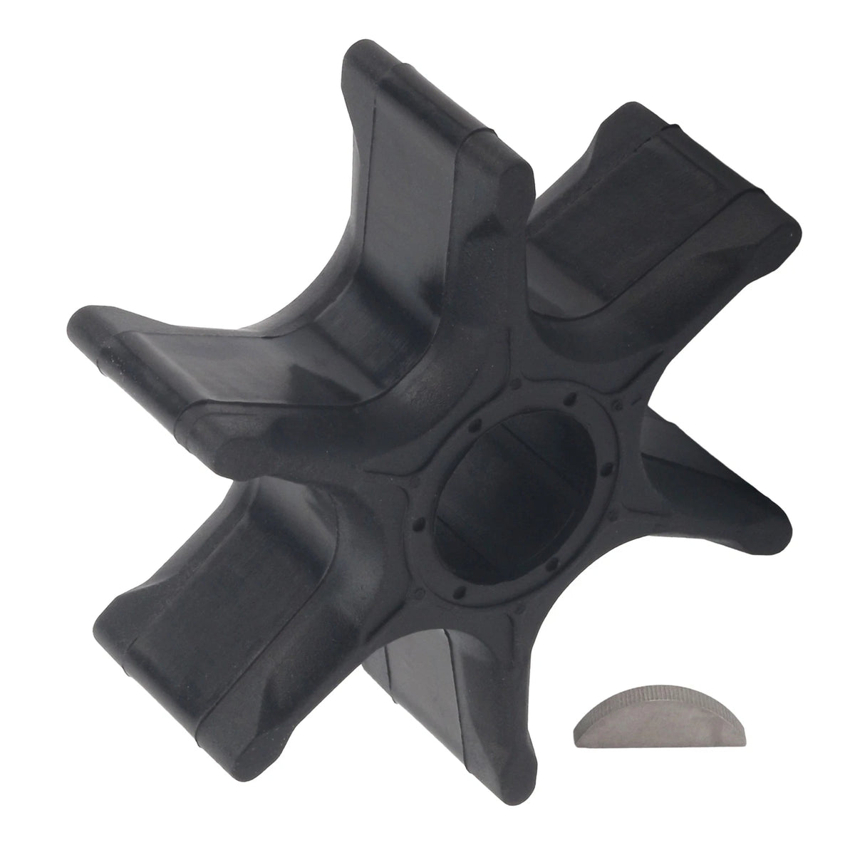 Water Pump Impeller & Key for Yamaha Outboard Motor (75-250 HP)
