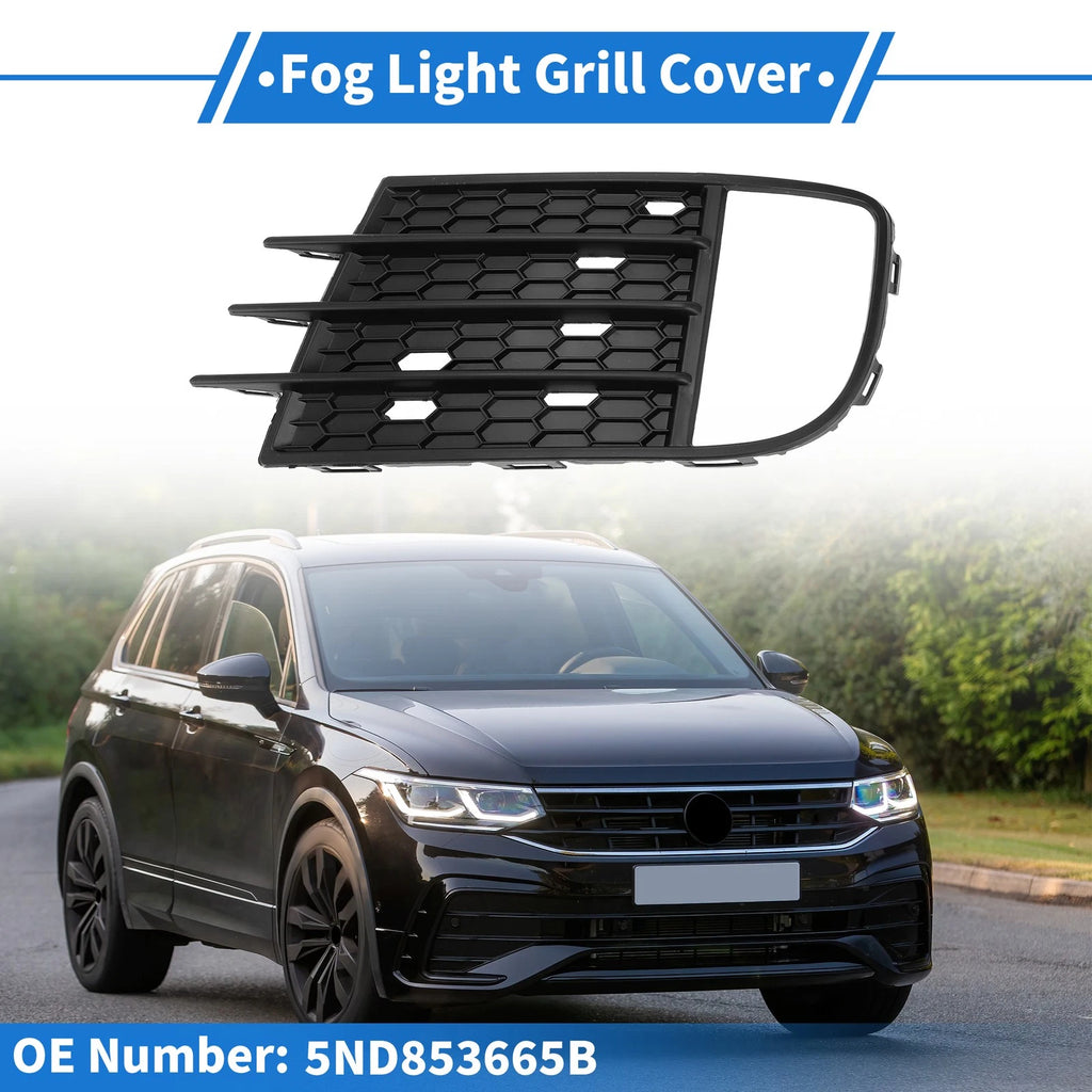 Front Left Fog Light Grill Replacement for Volkswagen Tiguan (2013–2017)