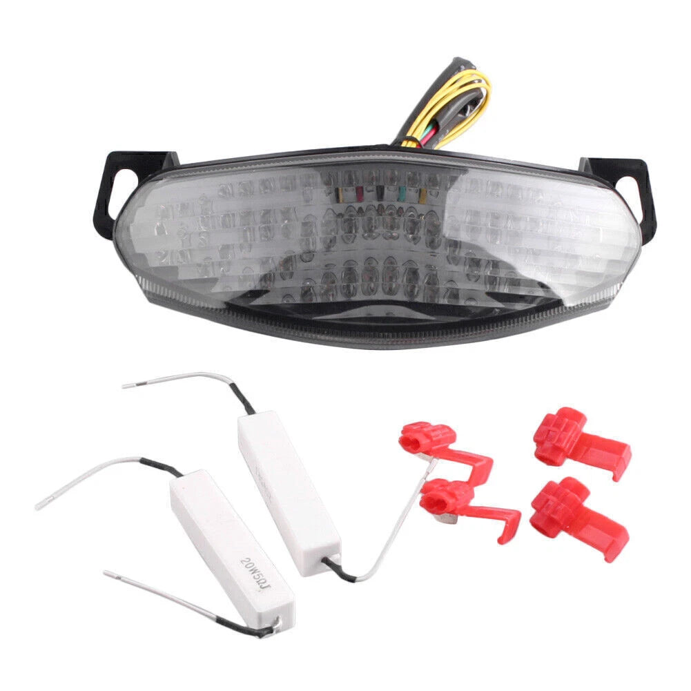 Turn Signal Tail Light Lamps for Kawasaki ER-6 (2009–2011) Clear