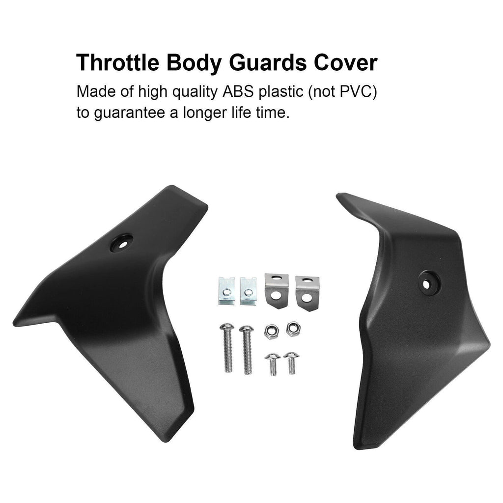 Throttle Body Guards Cover Protector for BMW R1250GS R1200GS (2017–2021) Black T9