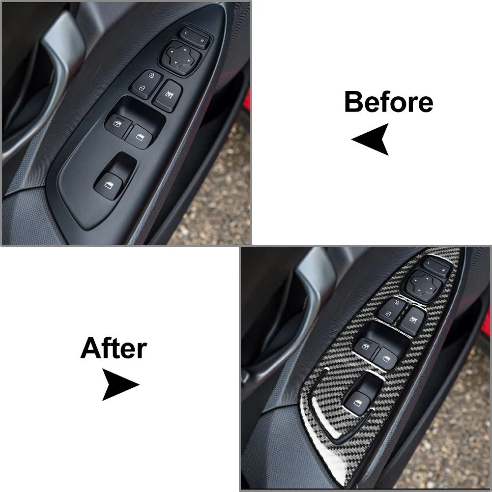 Window Lift Switch Panel Cover Trim for Hyundai Veloster JS (2019–2023)