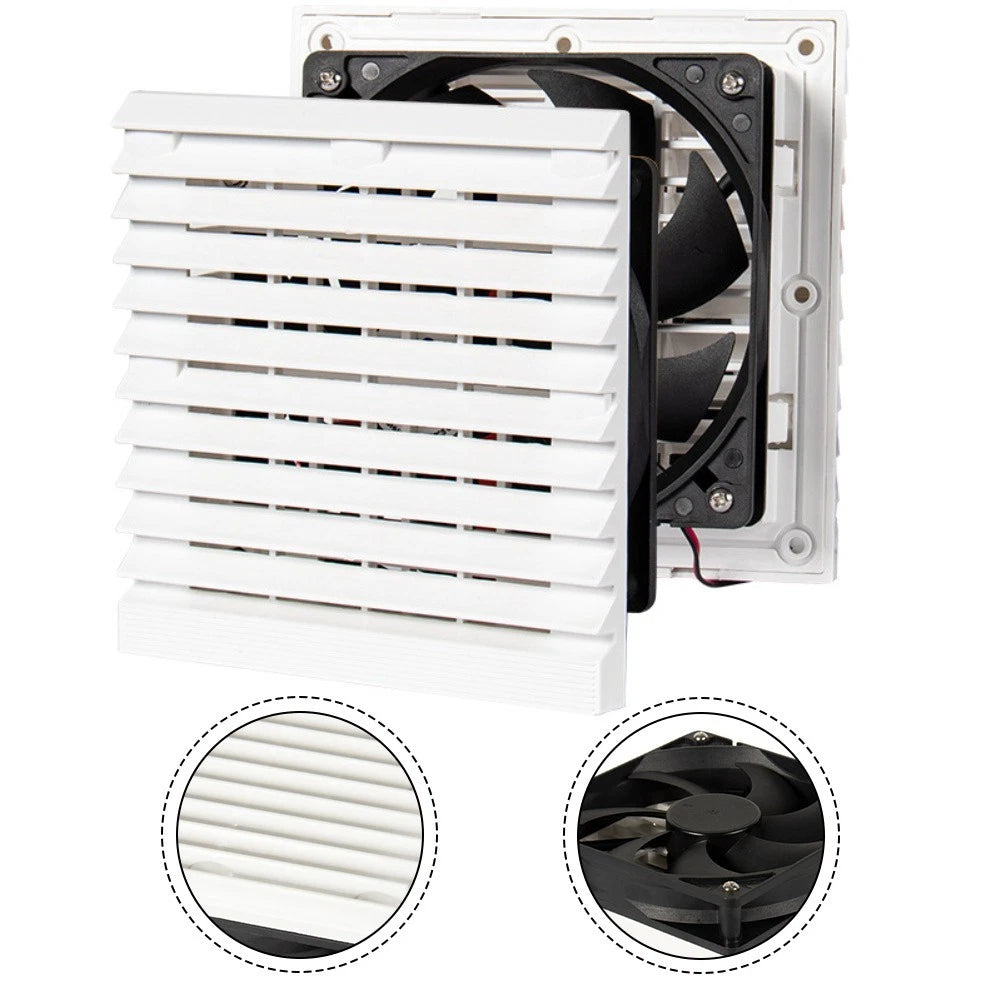 12V 24V Louvered Cooling Vent Grille for RV Caravan Truck