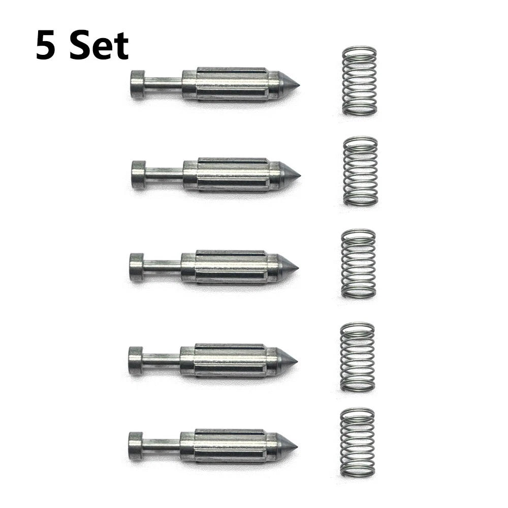 Set of 5 Carburetor Needle Valves for Honda GX240 GX270 GX340 GX390 (16011-ZA0-931)