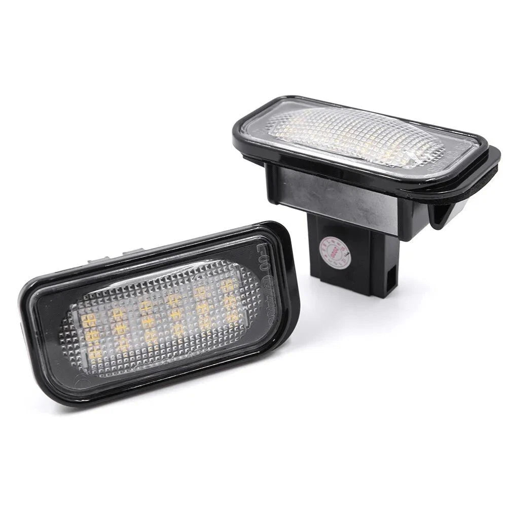 2X LED License Plate Lights for Benz W203 CLK C209 W209 A209 SL R230