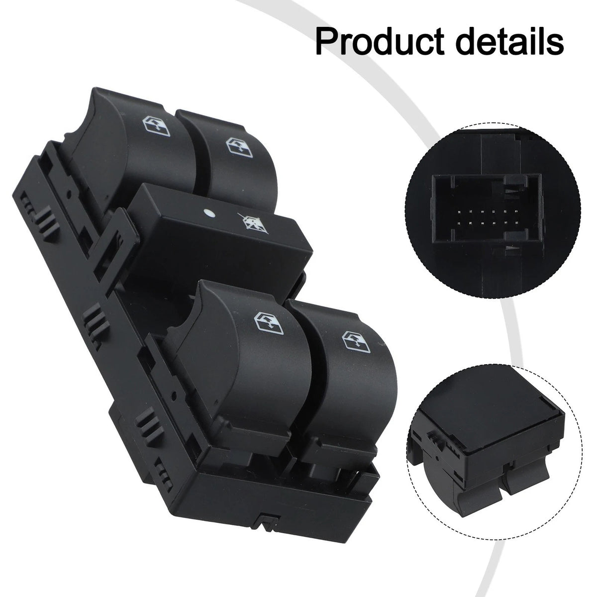 Glass Regulator Switch for Fiat Doblo (2012–2016) 735498686