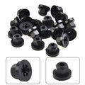Plastic Nut with Ring for BMW E46 E60 E90 E91 X3 (4.5mm Hole)