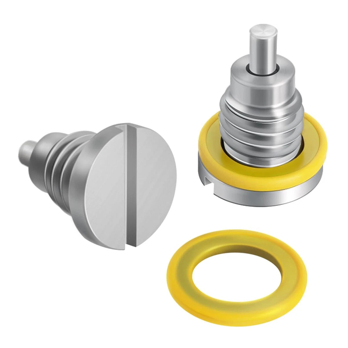 Marine Gearcase Drain Plug Screw Kit for Mercruiser Alpha One Gen II (1983–2000) 8M0058389