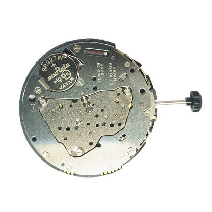 3 Hands Date Chrono Quartz Movement for Miyota 6S20