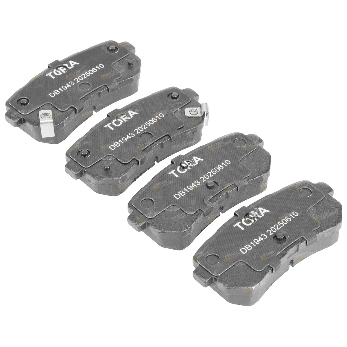 Rear Disc Brake Pad Set for Hyundai i30 FD (2007–2012) G4GC D4FB G4FC